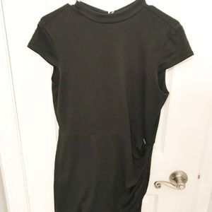 Black Guess Turtleneck Dress